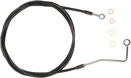 Línea de freno superior de acero inoxidable XR - Línea de freno - Superior - XR - Negro