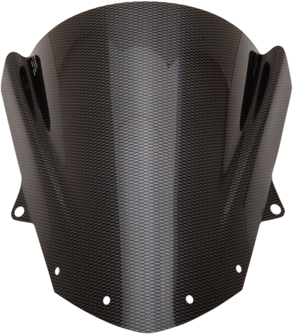Parabrisas Z-Racing - Parabrisas de carrera - 13-3/4" - Carbono - ZX-6R