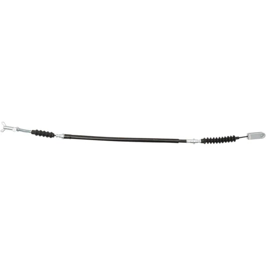 Cable de freno de vinilo negro.