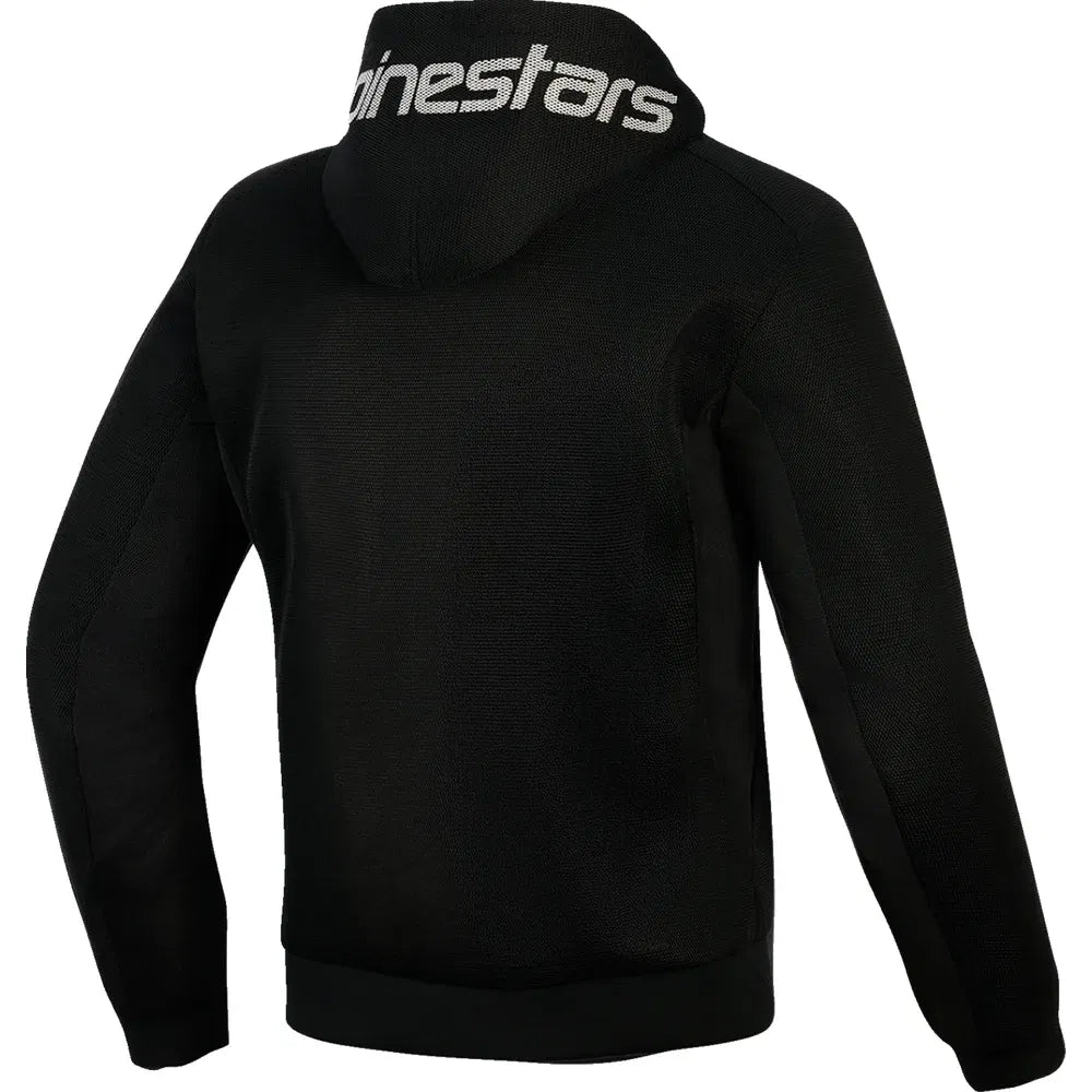 Sudadera con capucha cromada super airflow