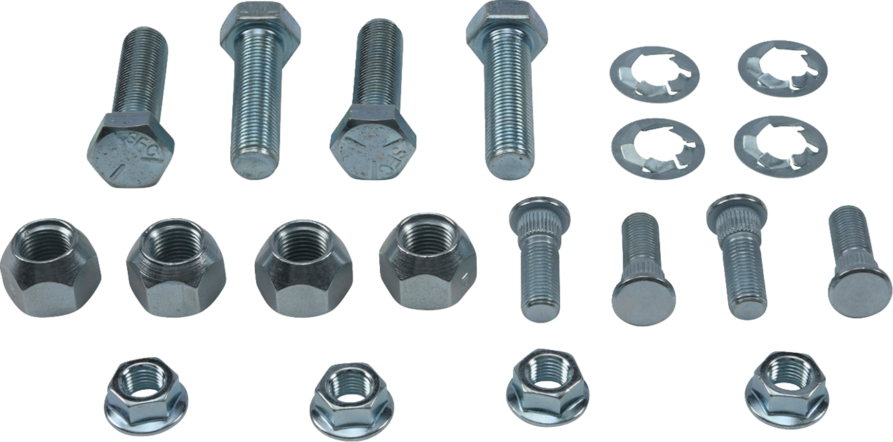Kit de pernos/tuercas de rueda - Kit de pernos/tuercas de rueda - Trasera - Polaris Magnum 325/500