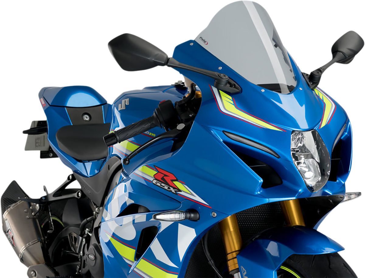 Parabrisas Z-Racing - Parabrisas de carrera - 11-1/4" - Ahumado - GSX-R