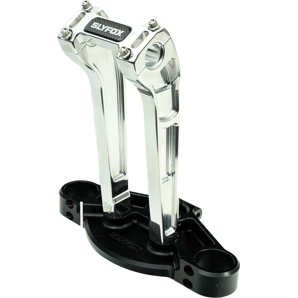 Kit SLYFOX Handlebar Riser Pullback 1" Clamping 10" Rise