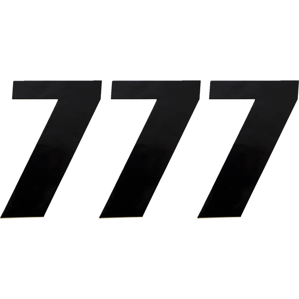 Números de carrera de vinilo