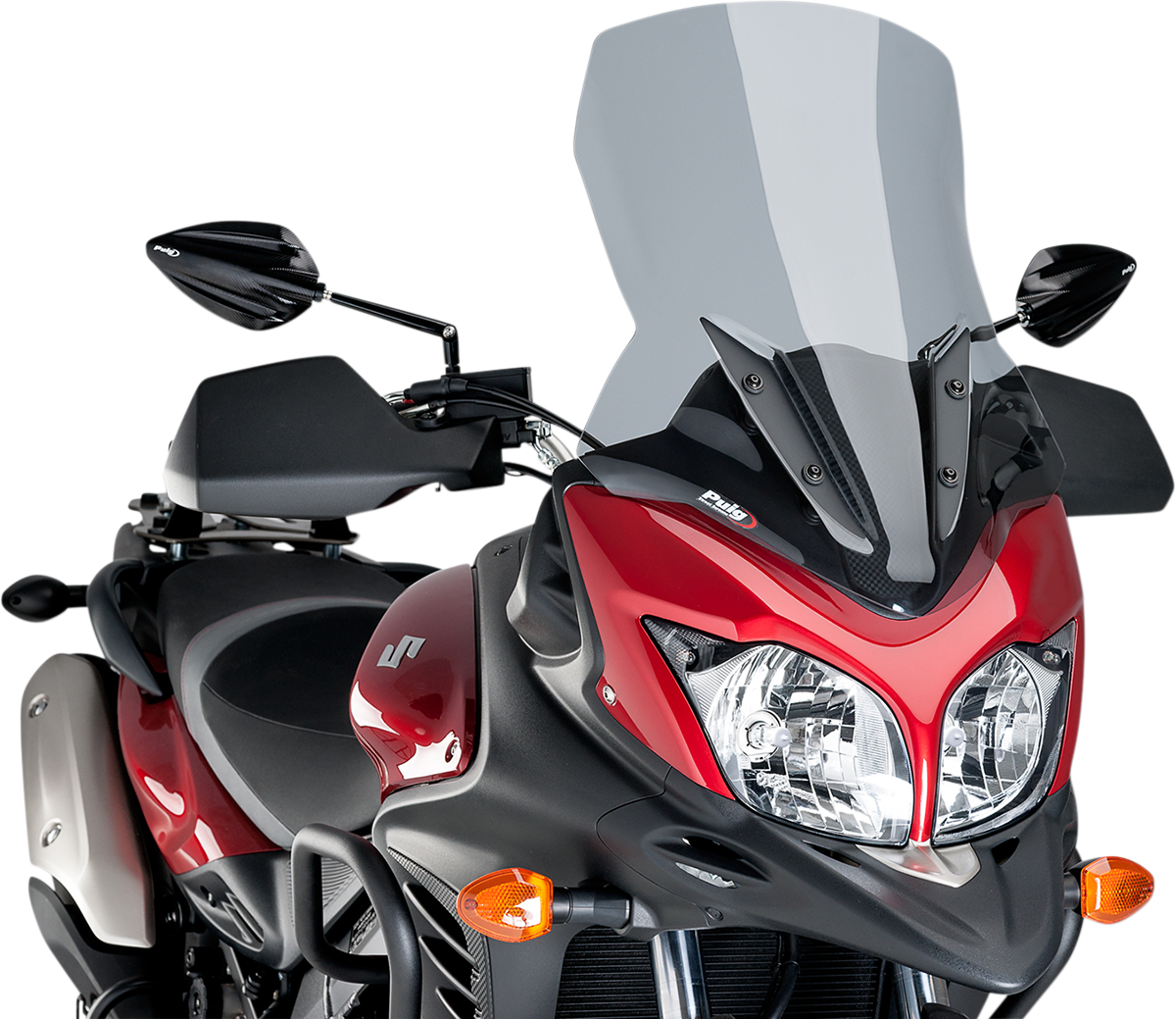 Parabrisas Touring - Parabrisas de nueva generación - 21-1/4" - Ahumado - V-Strom 650