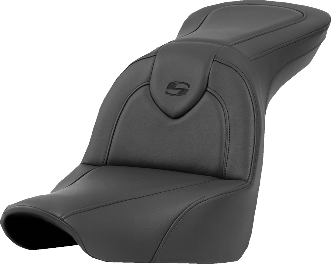 Asiento de alcance estándar Roadsofa™ - Asiento Roadsofa™ - sin respaldo - Negro/Costuras negras - FXLR/FLSB '18-'23