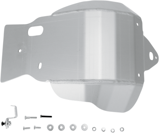 Protector de bajos de aluminio — Protector de bajos - Protector de bajos - Plata - Yamaha - WR 250 F