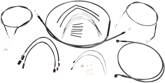 Kit de instalación de manillar de diseño Black Pearl™ - Kit de instalación de manillar de diseño Black Pearl™ - 18"-20" - Sportster '14-'22