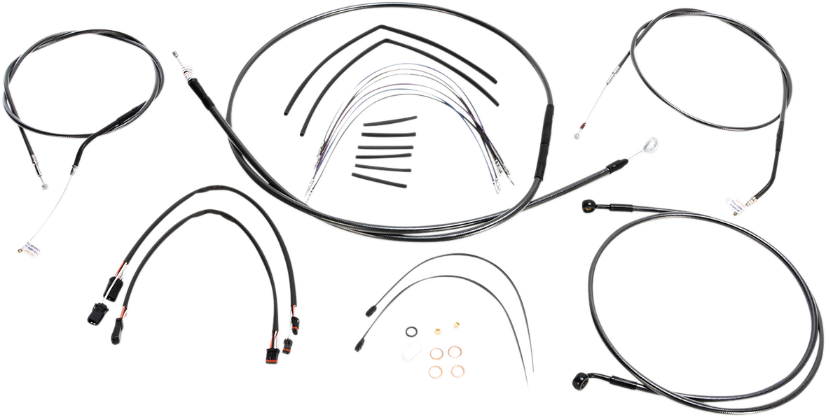 Kit de instalación de manillar de diseño Black Pearl™ - Kit de instalación de manillar de diseño Black Pearl™ - 18"-20" - Sportster '14-'22