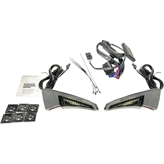 Luces led secuenciales del respaldo del asiento tour pak