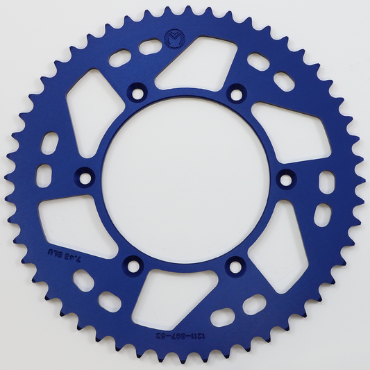 Corona Trasera Aluminio - Corona Trasera - Aluminio - 52 Dientes - Azul - Husaberg/Husqvarna/KTM