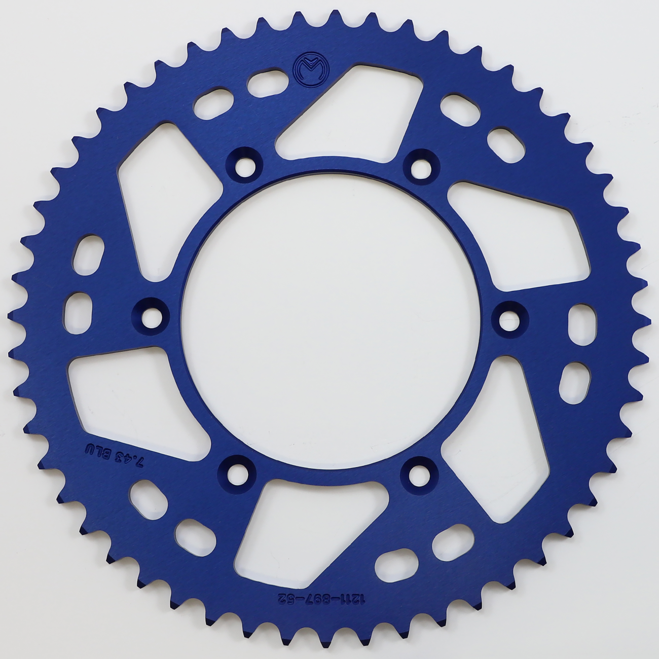 Corona Trasera Aluminio - Corona Trasera - Aluminio - 52 Dientes - Azul - Husaberg/Husqvarna/KTM