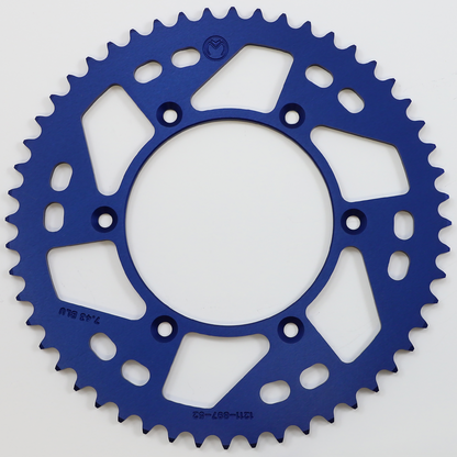 Corona Trasera Aluminio - Corona Trasera - Aluminio - 52 Dientes - Azul - Husaberg/Husqvarna/KTM