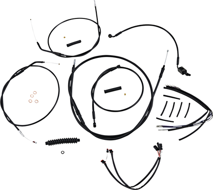 Kit de instalación de manillar XR - Kit de instalación de manillar XR - Colgadores Ape de 14"-16" - Sportster '14-'22 - Negro