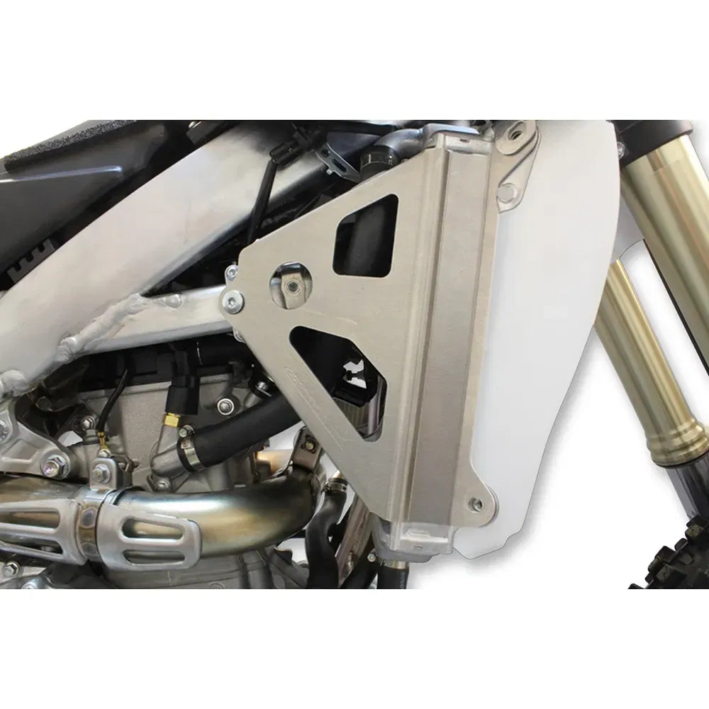 Radiator Brace - Silver - Yamaha