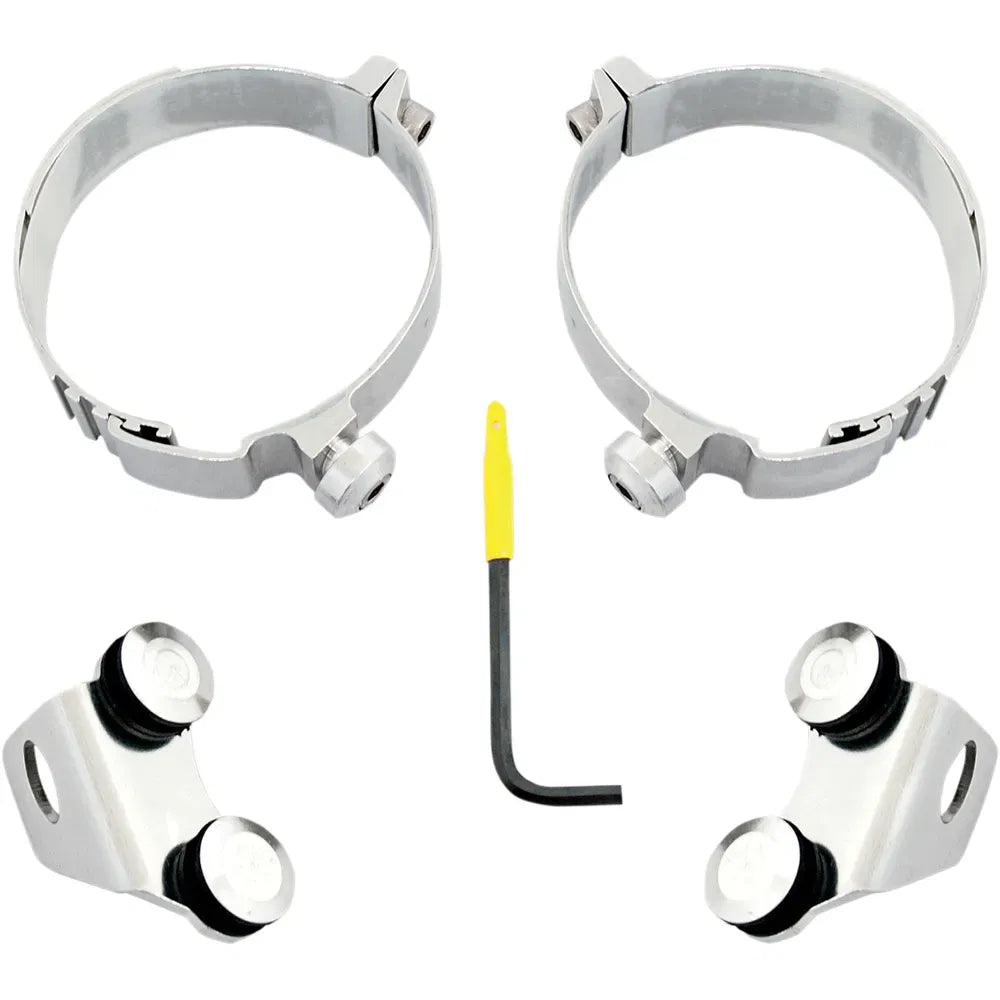Fork Cover - Hardware Kit - Polished