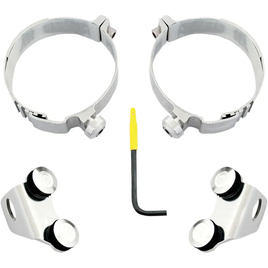 Fork Cover - Hardware Kit - Polished