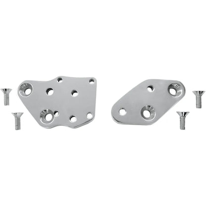 Placas adaptadoras de retroceso - Placa de retroceso - Cromada - FXST