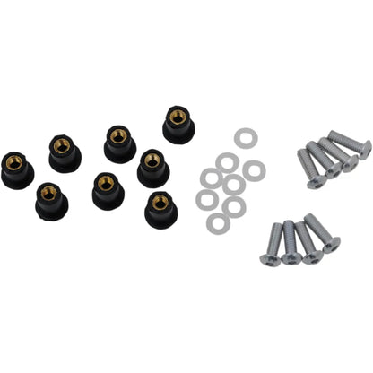 Kit de tornillos para parabrisas - Kit de tornillos para parabrisas - Plata