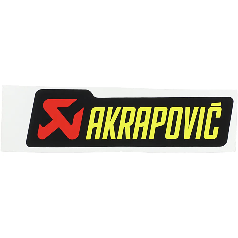 Etiqueta de reemplazo - Akrapovic