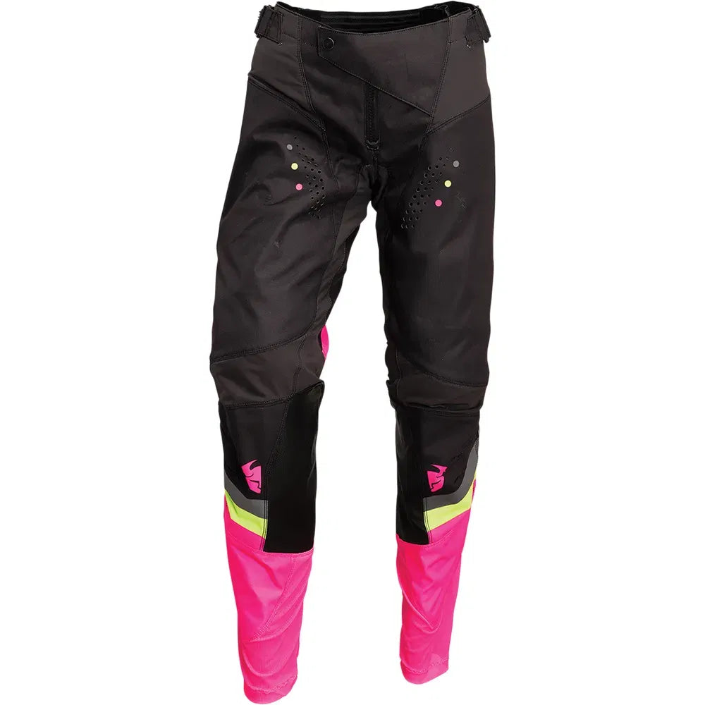 Women's Pulse Rev Pants - Charcoal/Pink - 9/10