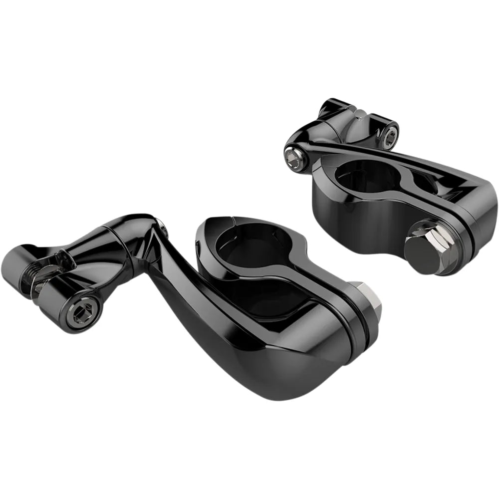 Abrazadera CIRO sin pasador - Negro Brillante - Extensión de 4"