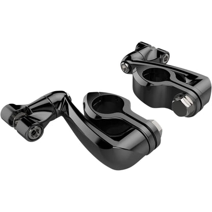 Abrazadera CIRO sin pasador - Negro Brillante - Extensión de 4"