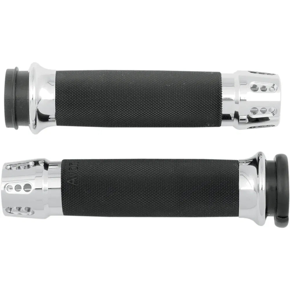 Empuñaduras Avon Grips Gatin Custom Cromo TBW