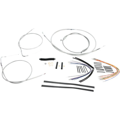 Kit de instalación de manillar XR - Kit de instalación de manillar XR - Colgadores Ape de 12"-14" - Softail '00-'06 - Acero inoxidable