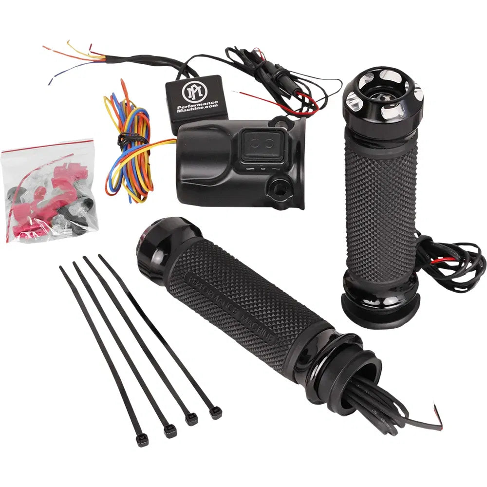 Grips - Apex - Heated - FLTRX - Contrast Cut