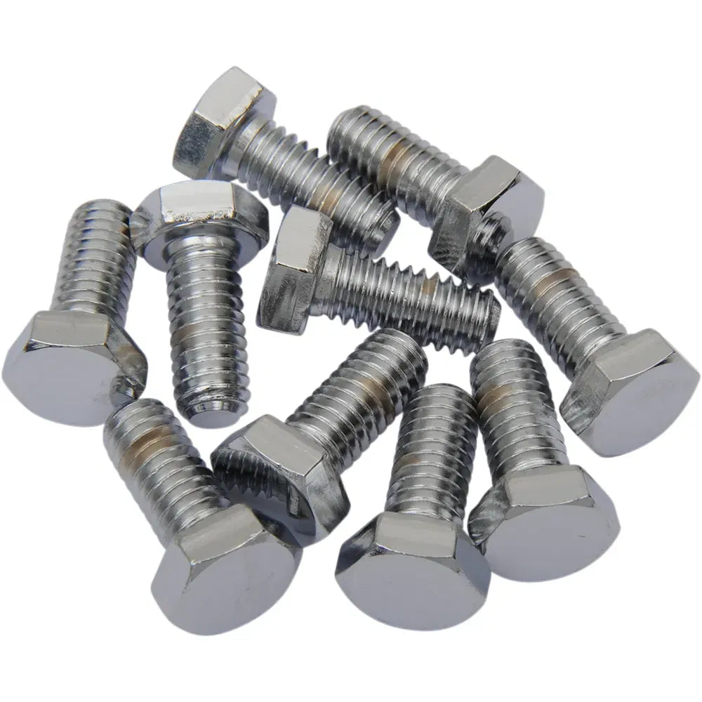 Tornillos de cabeza hexagonal 5/16"-18 x 5/8" cromo