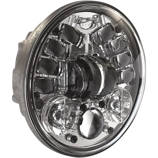 Adaptive 2 LED Headlight - 5-3/4" - Chrome