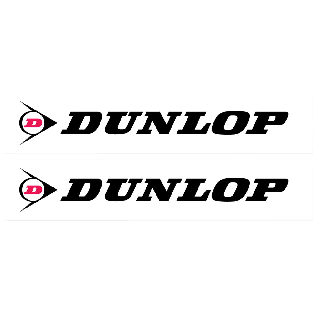 FX Swingarm Sticker - Dunlop - Black