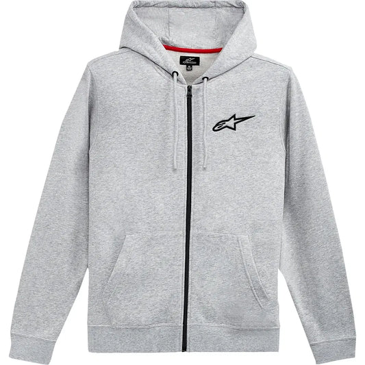 Sudadera con capucha y cremallera eterna