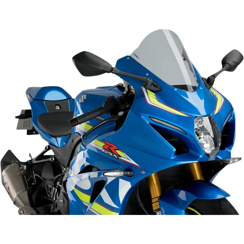 Parabrisas Z-Racing - Parabrisas de carrera - 11-1/4" - Ahumado - GSX-R