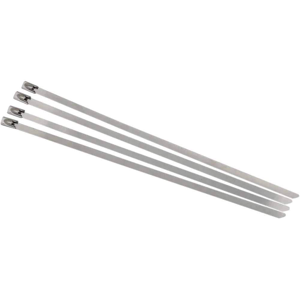 Exhaust Wrap Clamps - 8" - 4 Pack