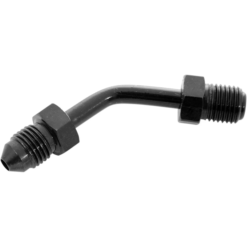 Tube Adapter - 45° - Black