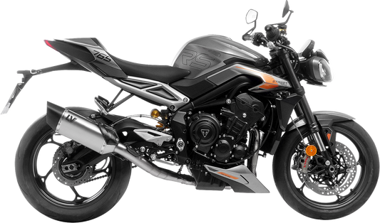 Sistema de escape LV-14 R - Sistema de escape LV-14 R - Titanio - Triumph Street Triple 765