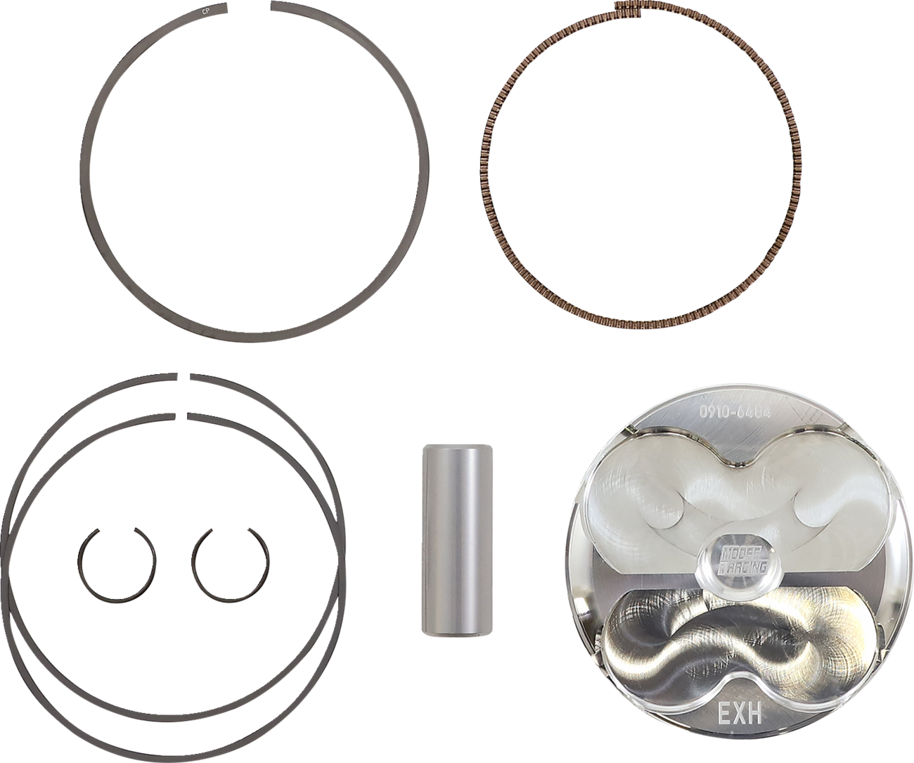 Kit de pistones de 4 tiempos de alto rendimiento - Kit de pistones - 77,00 mm - Suzuki