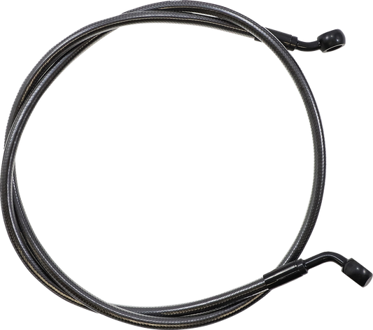 Línea de freno delantero de disco único trenzado E-Z Align - Línea de freno - 35/60° - 44" - Black Pearl