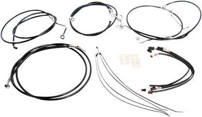 Kit de instalación de manillar XR - Kit de instalación de manillar XR - Colgadores Ape de 15"-17" - FLTR '16 - Negro