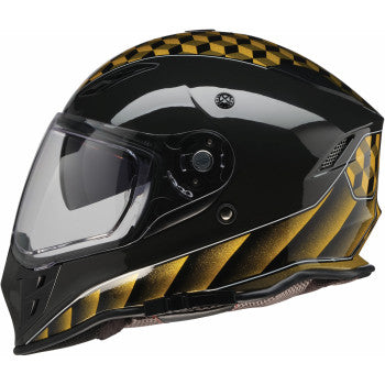 Casco Z1R Nemesis Thunderbird - Amarillo