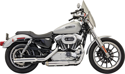 Silenciadores deslizables Firepower Series - Silenciadores de 3" - Cromado - Corte oblicuo - Sportster '04-'13