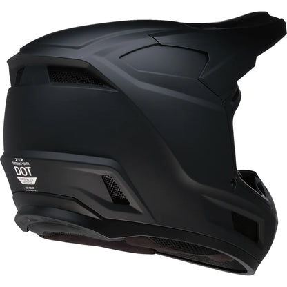 Casco Z1R Youth Dirt Maxx Solid Matte Black
