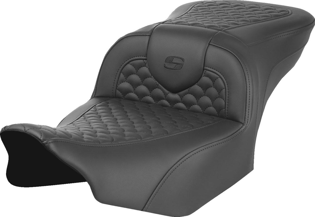 Asiento Dragon Scale Stitch RoadSofa™ - Asiento Roadsofa™ - Dragon Scale Stitch - sin respaldo - FLTR/FLHX '23-'25