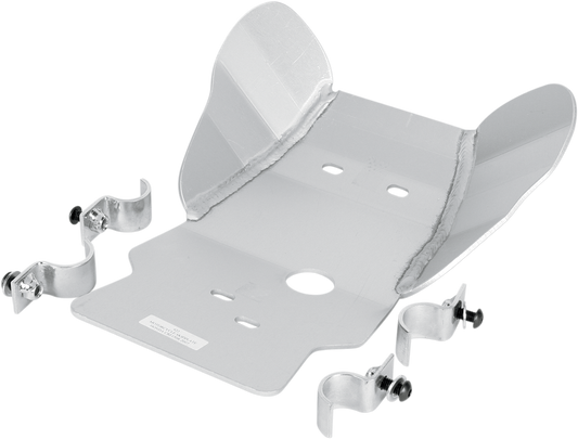Placa protectora de aluminio — Placa protectora - Placa protectora - Plata - Honda - CRF150 RB/R