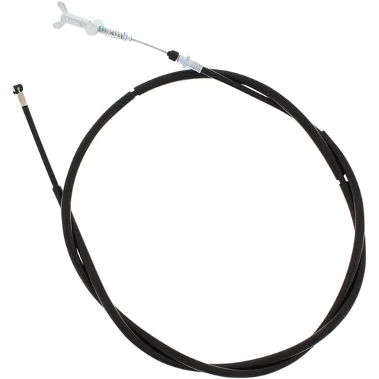 Cable de freno de vinilo negro.