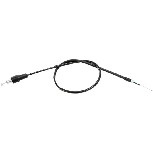 Cable del acelerador de vinilo negro.