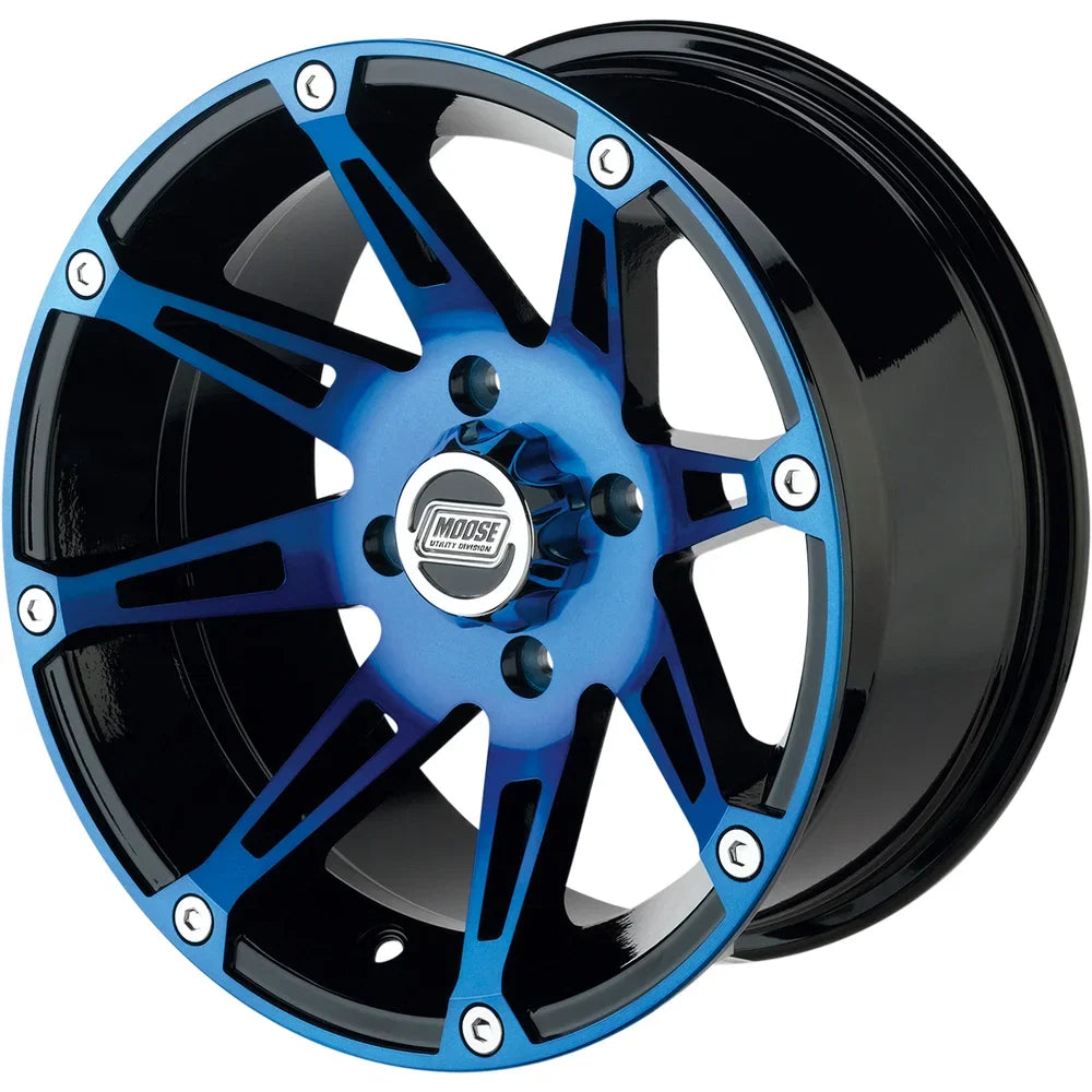 Rueda Moose Offroad 387X Rear Anodized Blue/Black 14x8 4/156 4+4