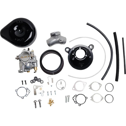 Carburador super e con kit de filtro de aire stealth